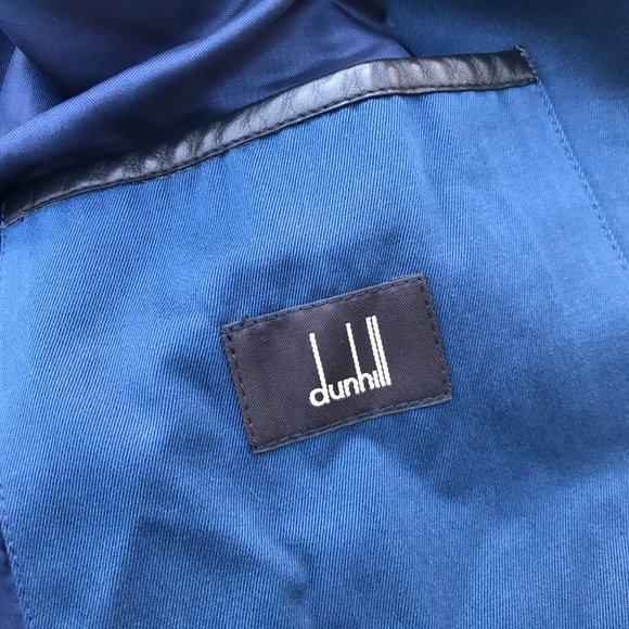 Dunhill Men Jacket Coat Blue Size LL ( Fit L ) - Picture 7 of 9